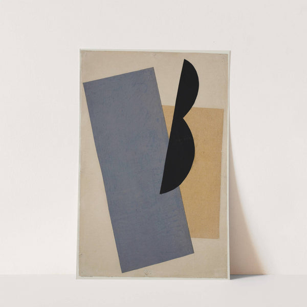 Composition (Blue-Yellow-Black) by El Lissitzky