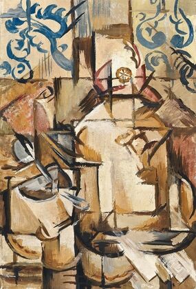 Composition cubiste (circa 1918)