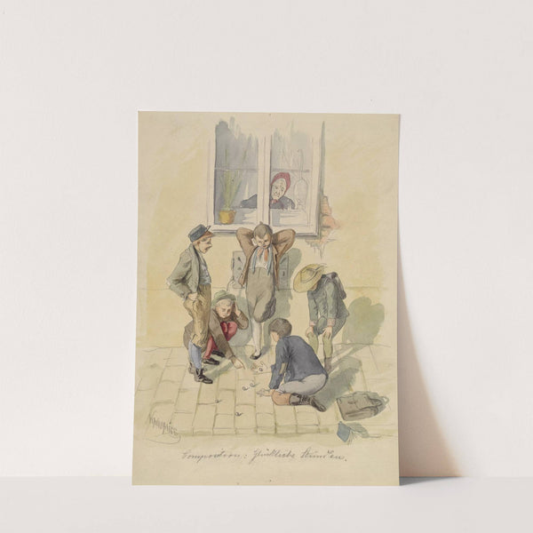 Composition; Glückliche Stunden (1900) by Alice Wanke