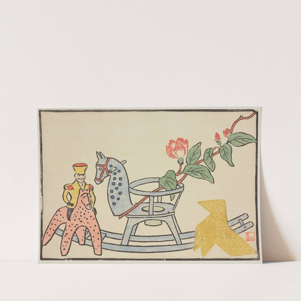 Composition, jouets et branche fleurie (1906) by Prosper Alphonse Isaac