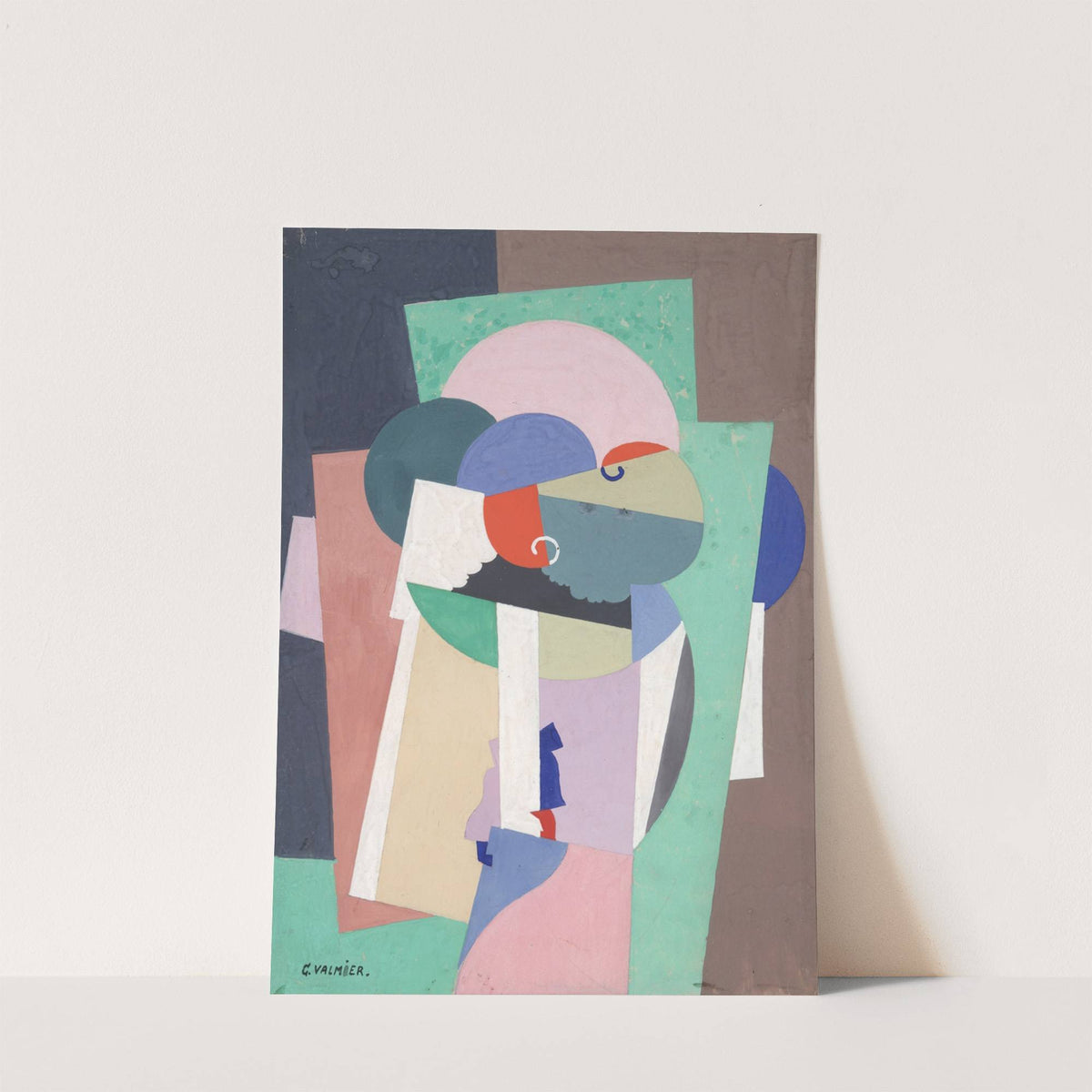 Composition (No. 7888) (ca. 1922–23) by Georges Valmier