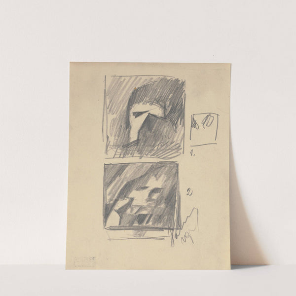 Composition study I. II. on One Page by Zolo Palugyay