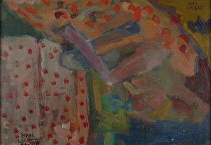 Composition with a Nude