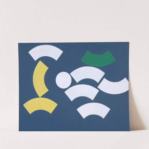 Composition with Circle and Circle Segments by Sophie Taeuber-Arp