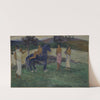 Composition with Figures and a Horse by Paul Gauguin