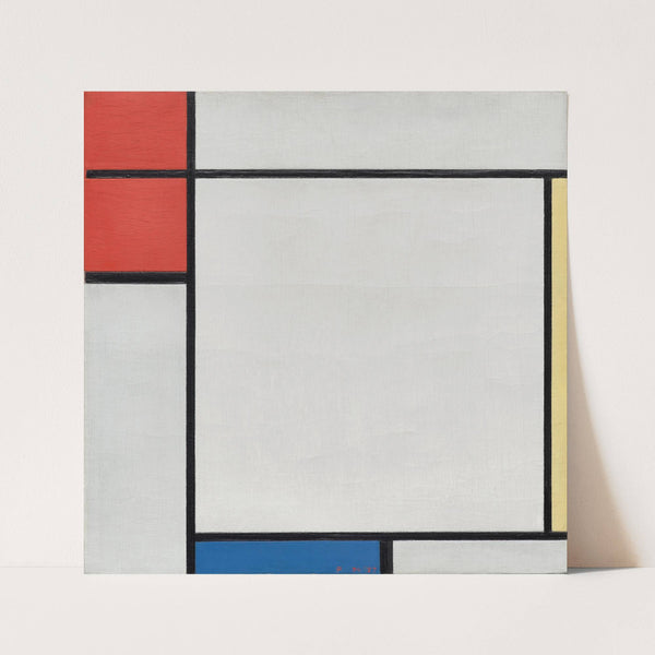 Composition with Red, Yellow, and Blue (1927) by Piet Mondrian
