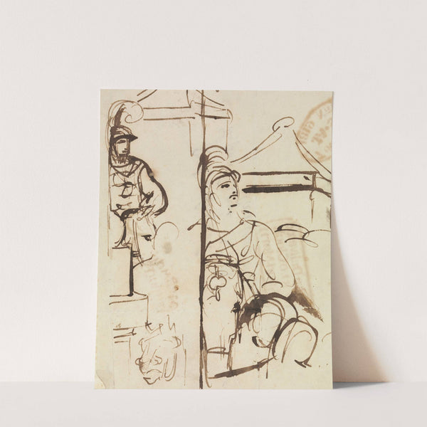 Compositional Study of Soldiers by Benjamin Robert Haydon