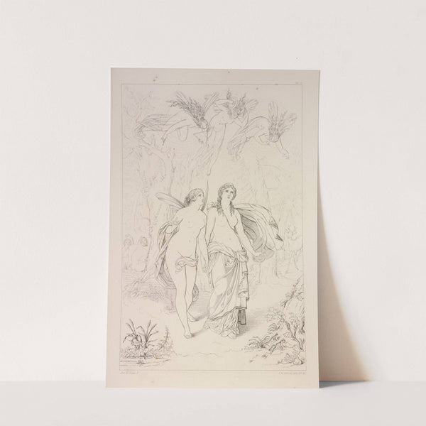 Compositions from Shelley's Prometheus unbound Pl.4 by Sir Joseph Noel Paton