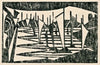 Compostion (boats in a harbour) (1916)