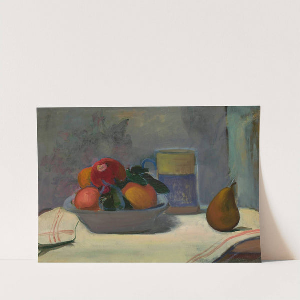 Compote with four apples (circa 1911) by Władysław Ślewiński