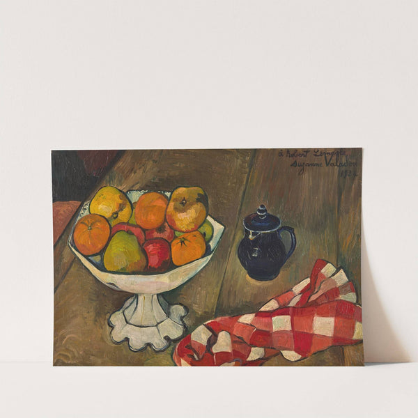 Compotier de fruits, pot et serviette (1924) by Suzanne Valadon