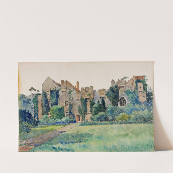 Compton Castle, Devonshire, England by Cass Gilbert