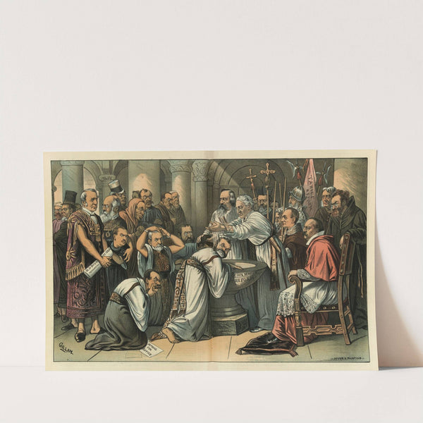 Compulsory baptism by Bernhard Gillam