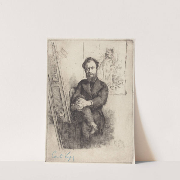 comte Lepic, 1876 by Marcellin-Gilbert Desboutin