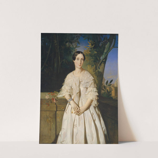 Comtesse de La Tour-Maubourg (Marie-Louise-Charlotte-Gabrielle Thomas de Pange, 1816–1850) (1841) by Théodore Chassériau