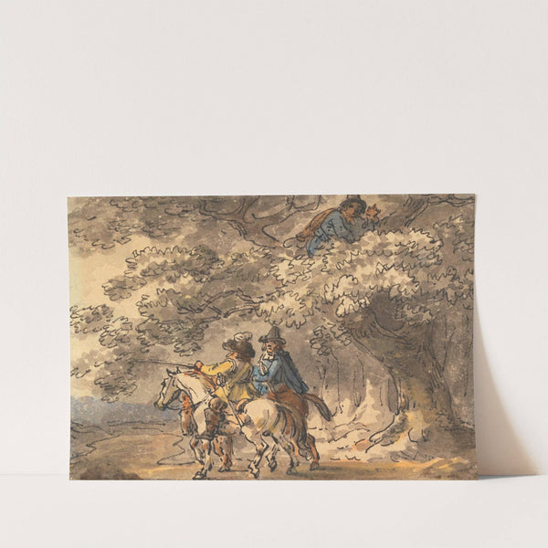 Concealing Charles II by Julius Caesar Ibbetson