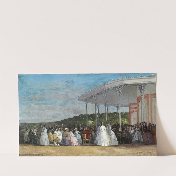 Concert at the Casino of Deauville (1865) by Eugène Boudin