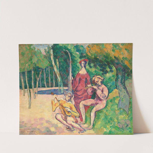 Concert champêtre ou Fête champêtre (1890) by Emile Bernard