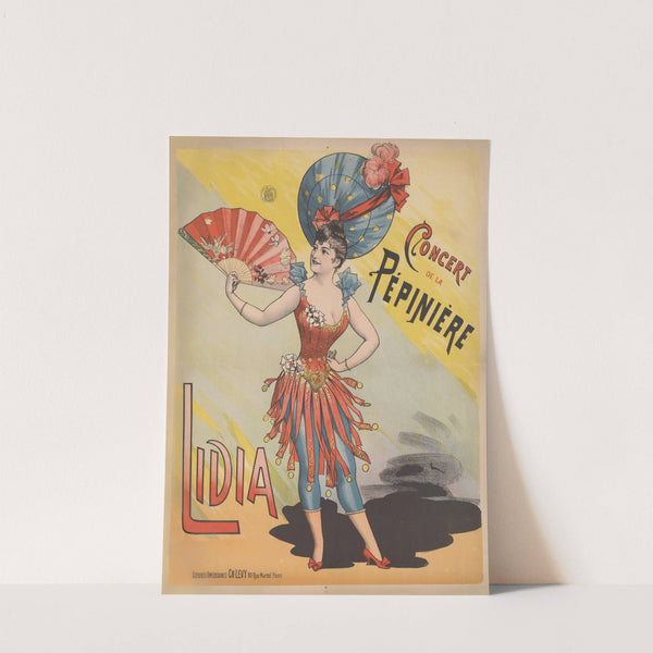 Concert de la Pépinière. Lidia (1888-1894) by Imp. Charles Lévy