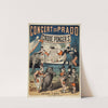 Concert Du Prado 50. Avenue De Clichy Impasse Helene Cirque Ponger’s (1882-1888) by Imp. Charles Lévy