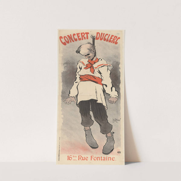 Concert Duclerc 16bis rue Fontaine (1896) by Georges Meunier