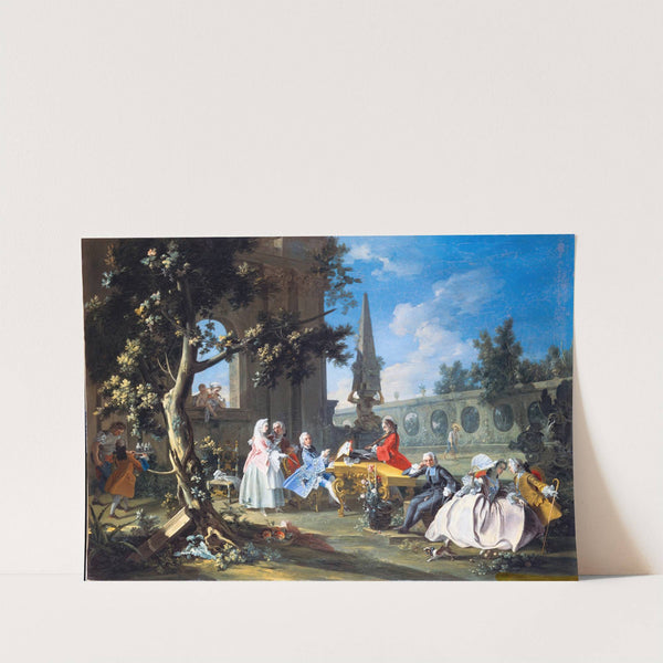 Concert in a Garden by Filippo Falciatore