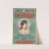 Concert-Parisien… Mlle Duparc (1885) by Edward Ancourt