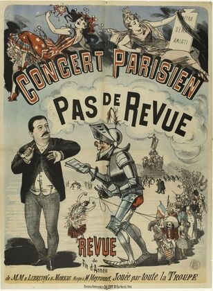 Concert Parisien Pas De Revue (1888)