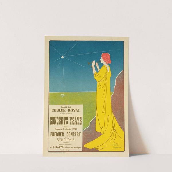 Concerts Ysaye (1896) by Henri Meunier