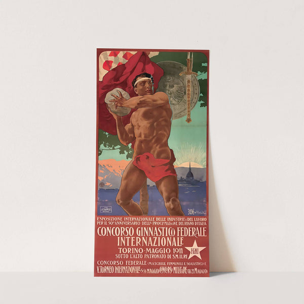 Concorso Ginnastico Federale Internazionale Torino by Osvaldo Ballerio