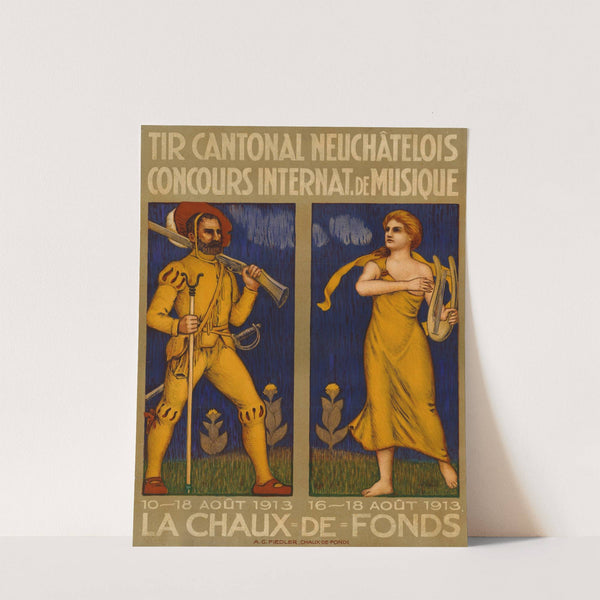 Concours Internat. de Musique 1913 (1913) by August G. Fiedler Lith.