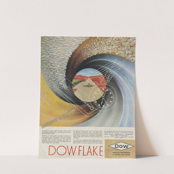 Concrete Chemistry: Dowflake (1943) by Dow Chemical Company