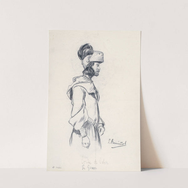 Conde de Cabra. Sr. Garro by Santiago Rusiñol