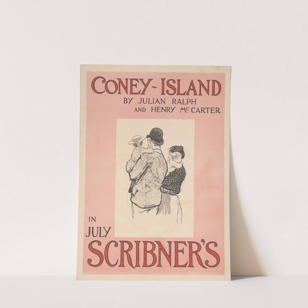 Coney-Island by Julian Ralph & Henry McCarter in July Scribner's by Henry McCarter