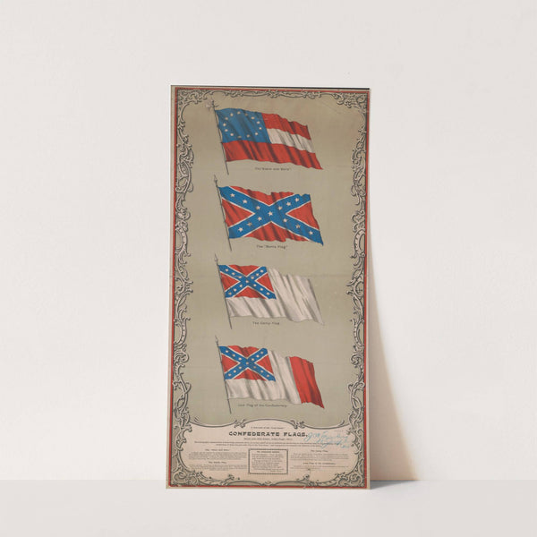 Confederate flags. A souvenir of the ‘lost cause’ (1897) by J. W. Howler