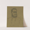 Confederate General John Bell Hood (1862-1865) by Alfred Rudolph Waud