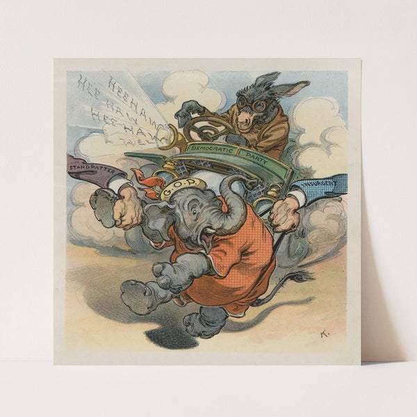 His declaration of independence (1901) by Udo Keppler