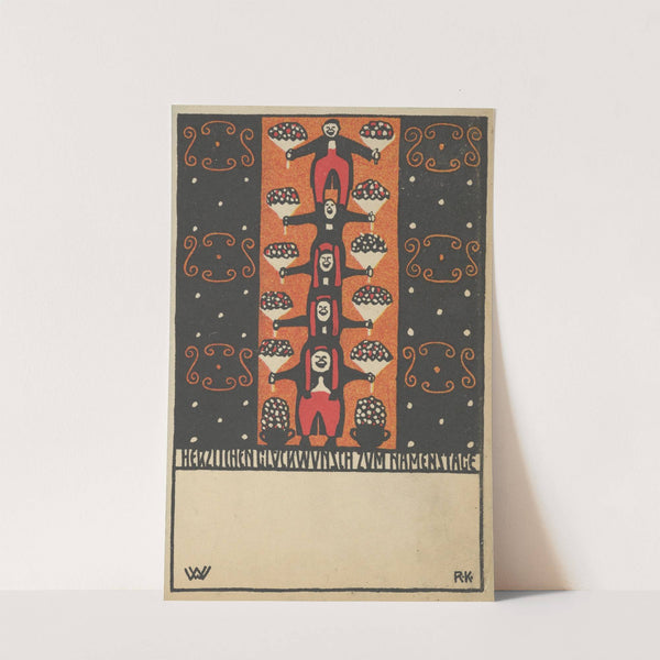 Congratulations on Your Name Day (Herzlichen Glückwunsch zum Namenstage) by Rudolf Kalvach