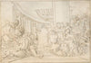 Congregation in a Temple