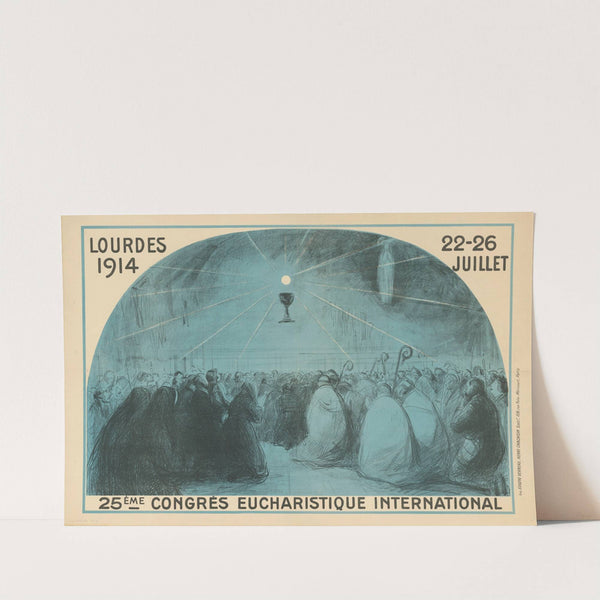 Congrès eucharistique international Lourdes 1914 (1914) by Jean-Louis Forain