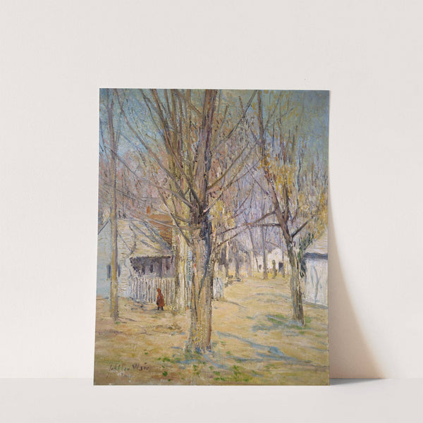 Connecticut Village (Going to School) (after 1891) by Julian Alden Weir