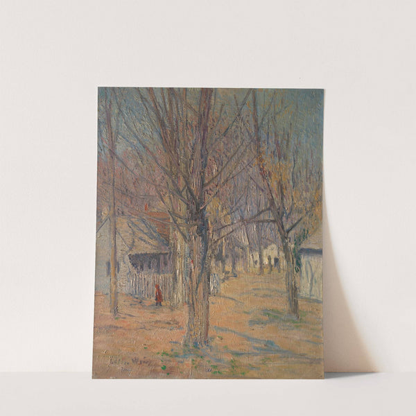 Connecticut Village (Going to School) (after 1891) by Julian Alden Weir