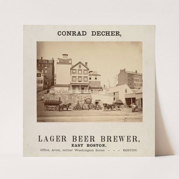 Conrad Decher, lager beer brewer, East Boston by Anonymous