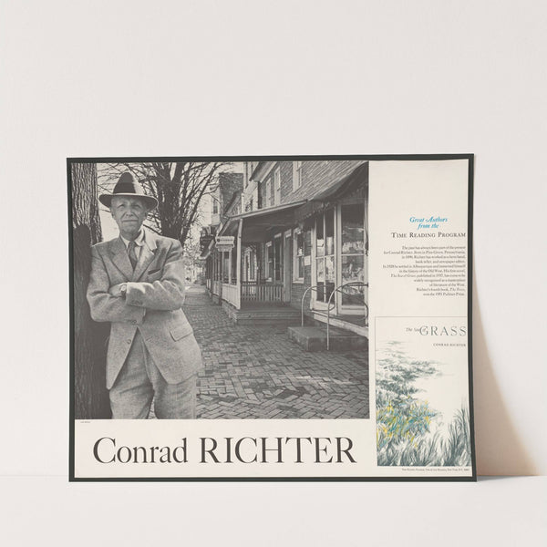 Conrad Richter: great authors from the Time Reading Program by Carl Mydans