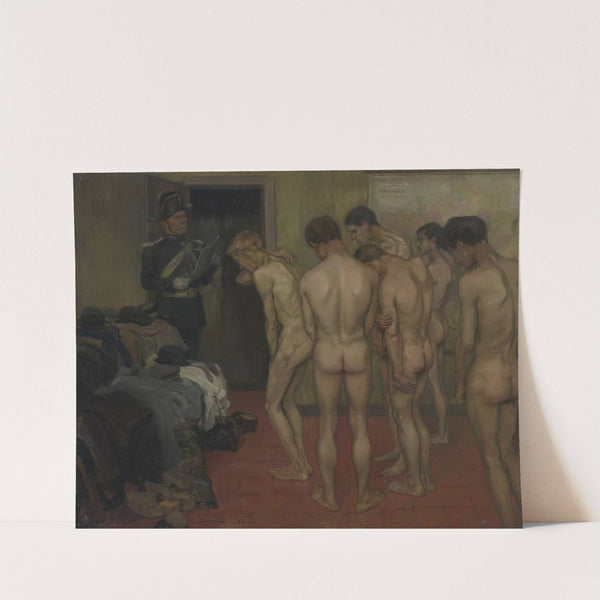 Conscrits by Pierre Georges Jeanniot