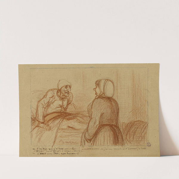 'Conseil in extremis' by Jules-Jean-Antoine Baric