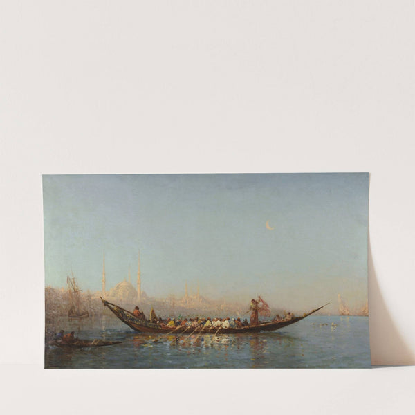 Constantinople, Le Caïque De La Sultane by Félix Ziem