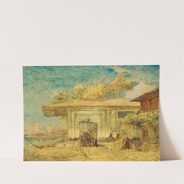 Constantinople, Le Kiosque Des Janissaires (1880 -1885) by Félix Ziem