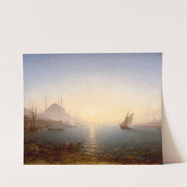 Constantinople, Sainte-Sophie Au Soleil Levant (1870-1890) by Félix Ziem