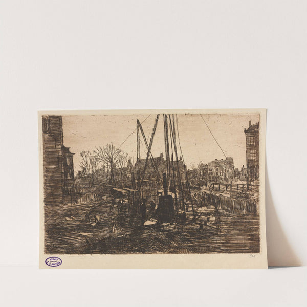 Construction Site in Amsterdam (c. 1902) by George Hendrik Breitner